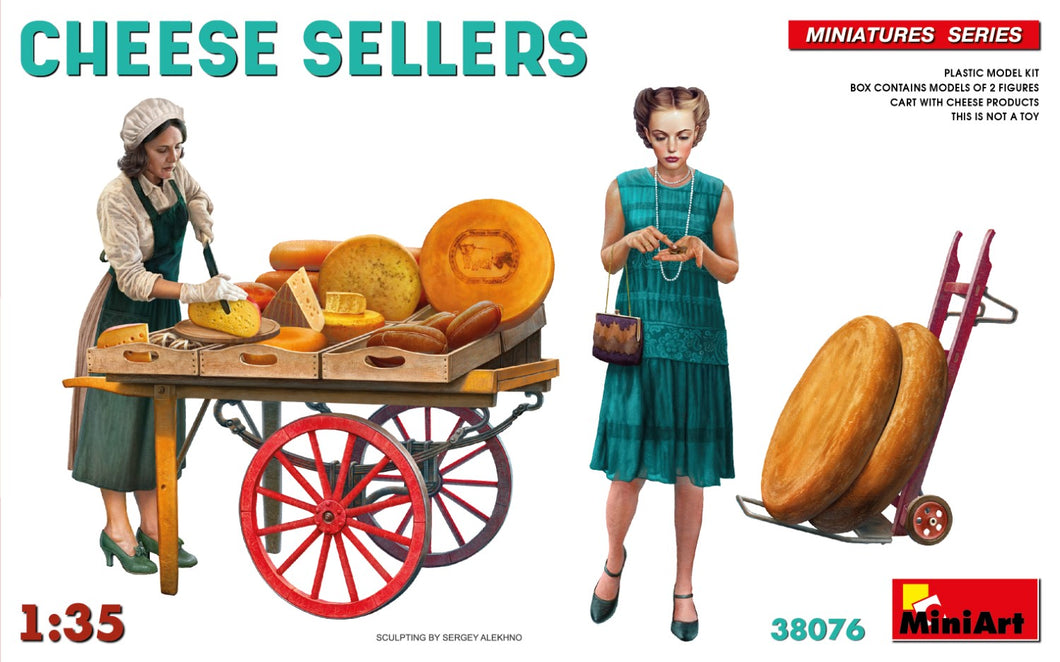 1/35 Cheese Sellers - Hobby Sense