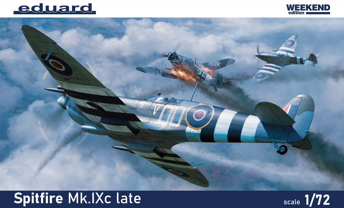 1/72 Spitfire Mk.IXc late Weekend Edition - Hobby Sense
