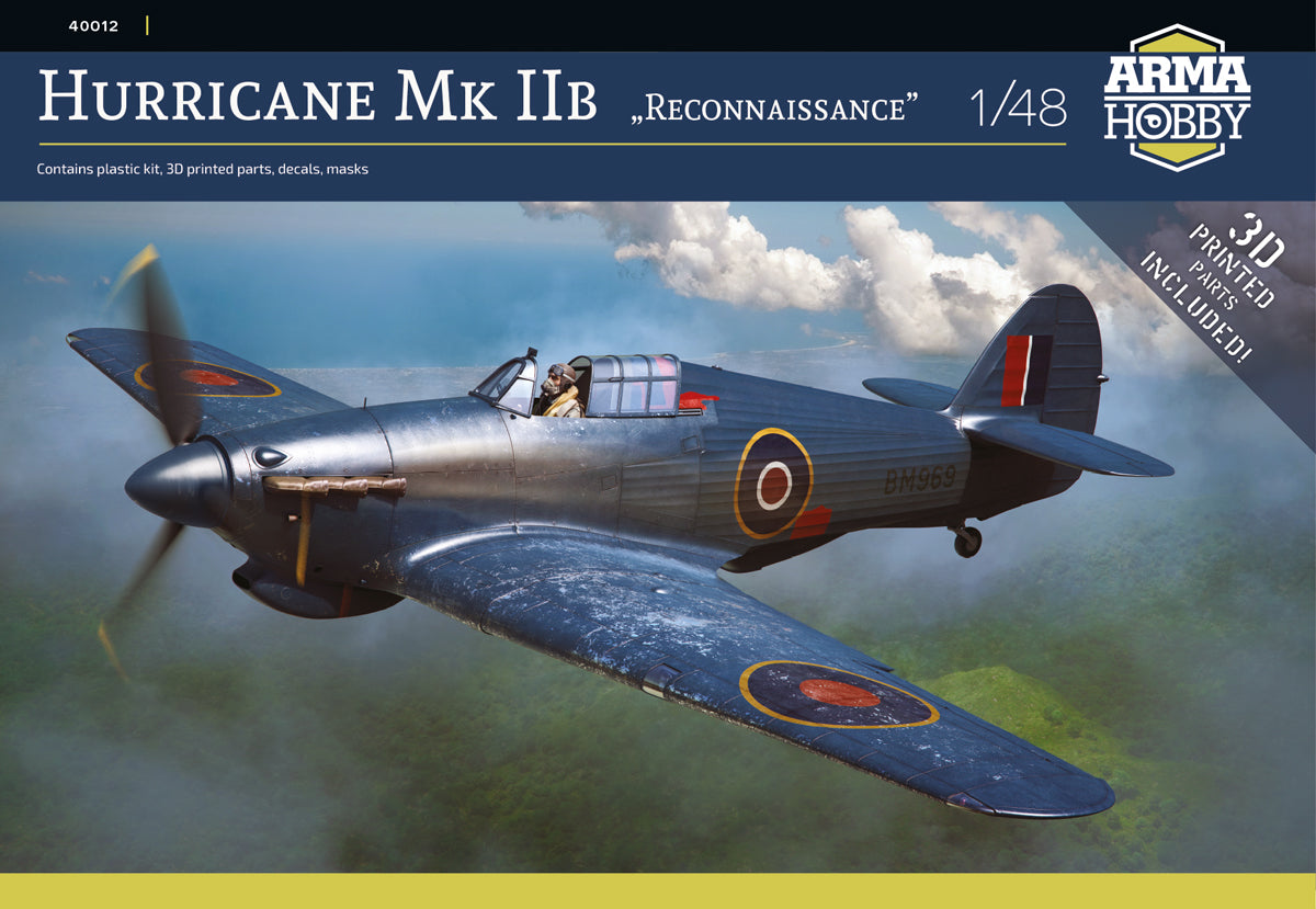 1/48 Hurricane Mk IIb Reconnaissance - Hobby Sense