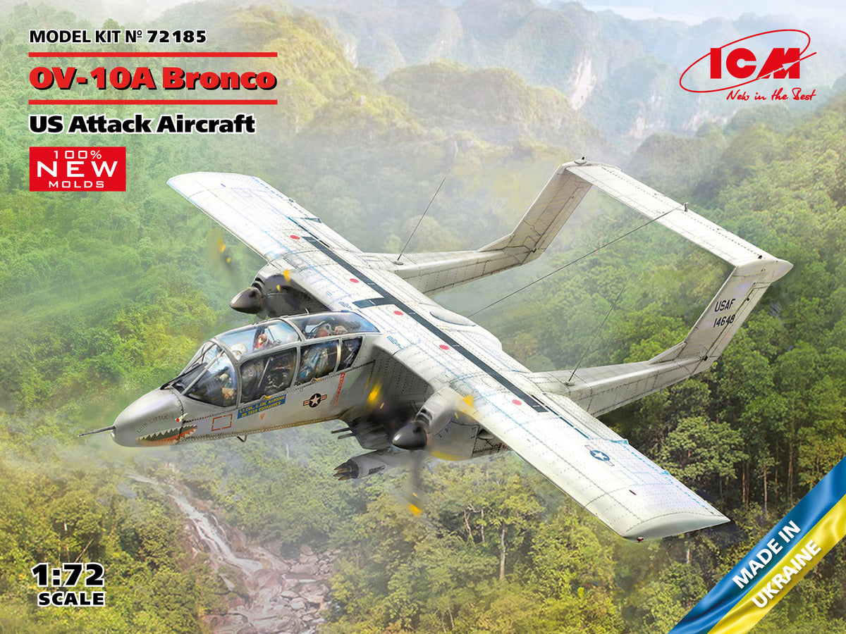 1/72 OV 10А Bronco, US Attack Aircraft - Hobby Sense