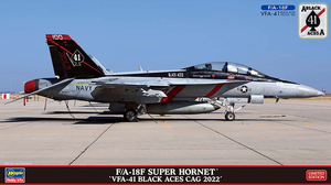 1/72 F/A-18F Super Hornet VFA-41 Black Aces Cag 2022 - Hobby Sense