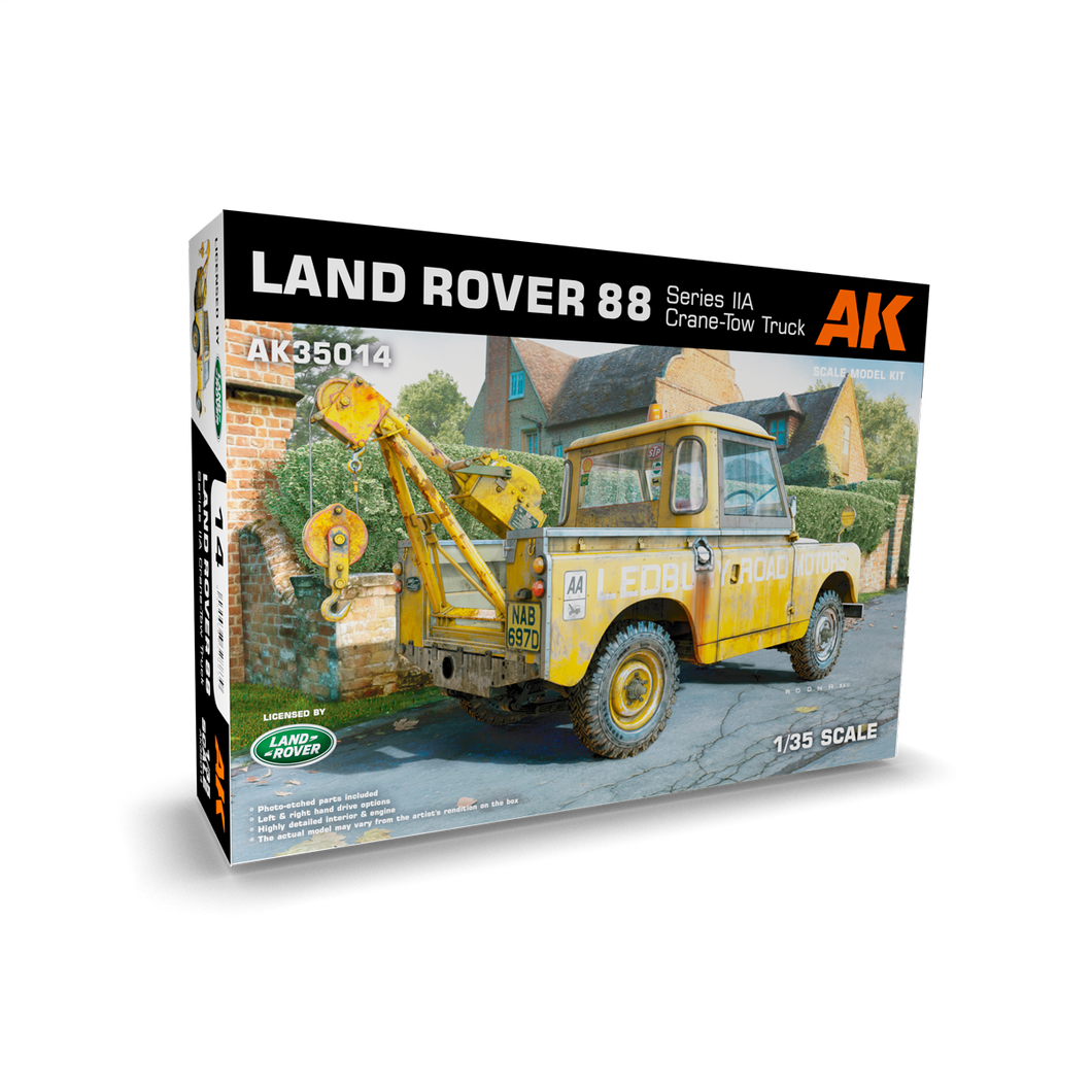 1/35 Land Rover 88 Series IIA Crane Tow Truck - Hobby Sense