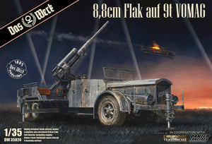 1/35 8.8 cm Flak on a 9t VOMAG (includes free VOMAG history booklet) - Hobby Sense