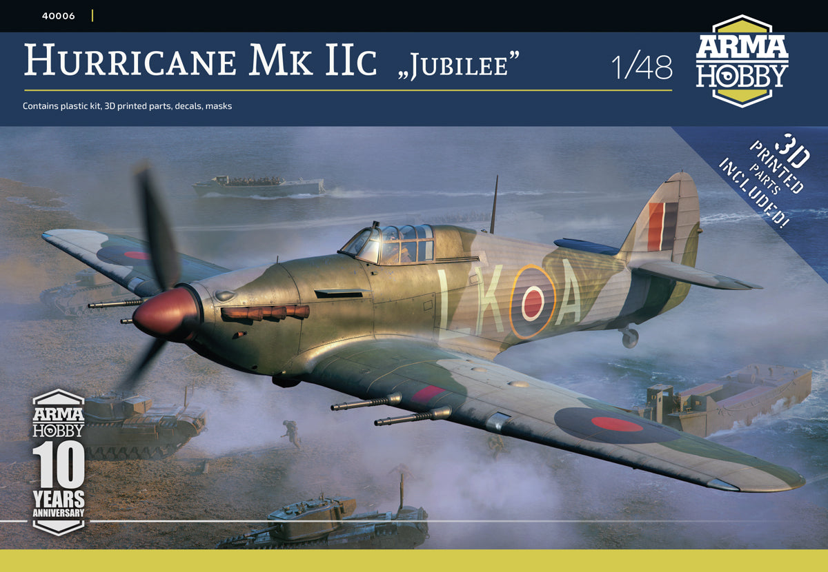 1/48 Hurricane Mk IIc Jubilee - Hobby Sense