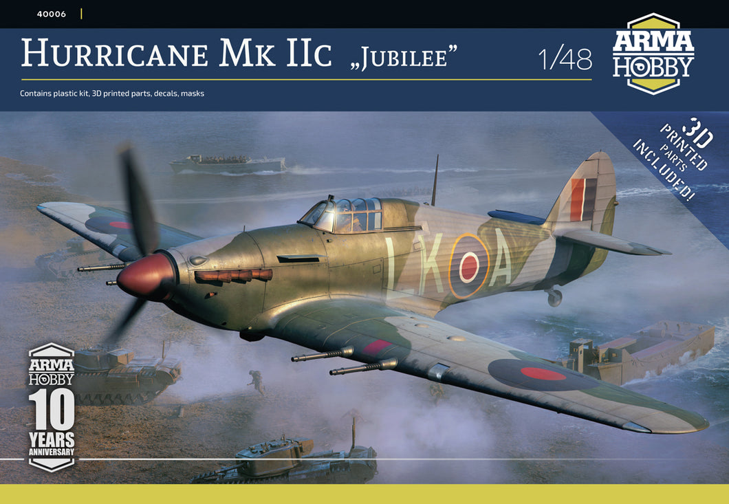 1/48 Hurricane Mk IIc Jubilee - Hobby Sense