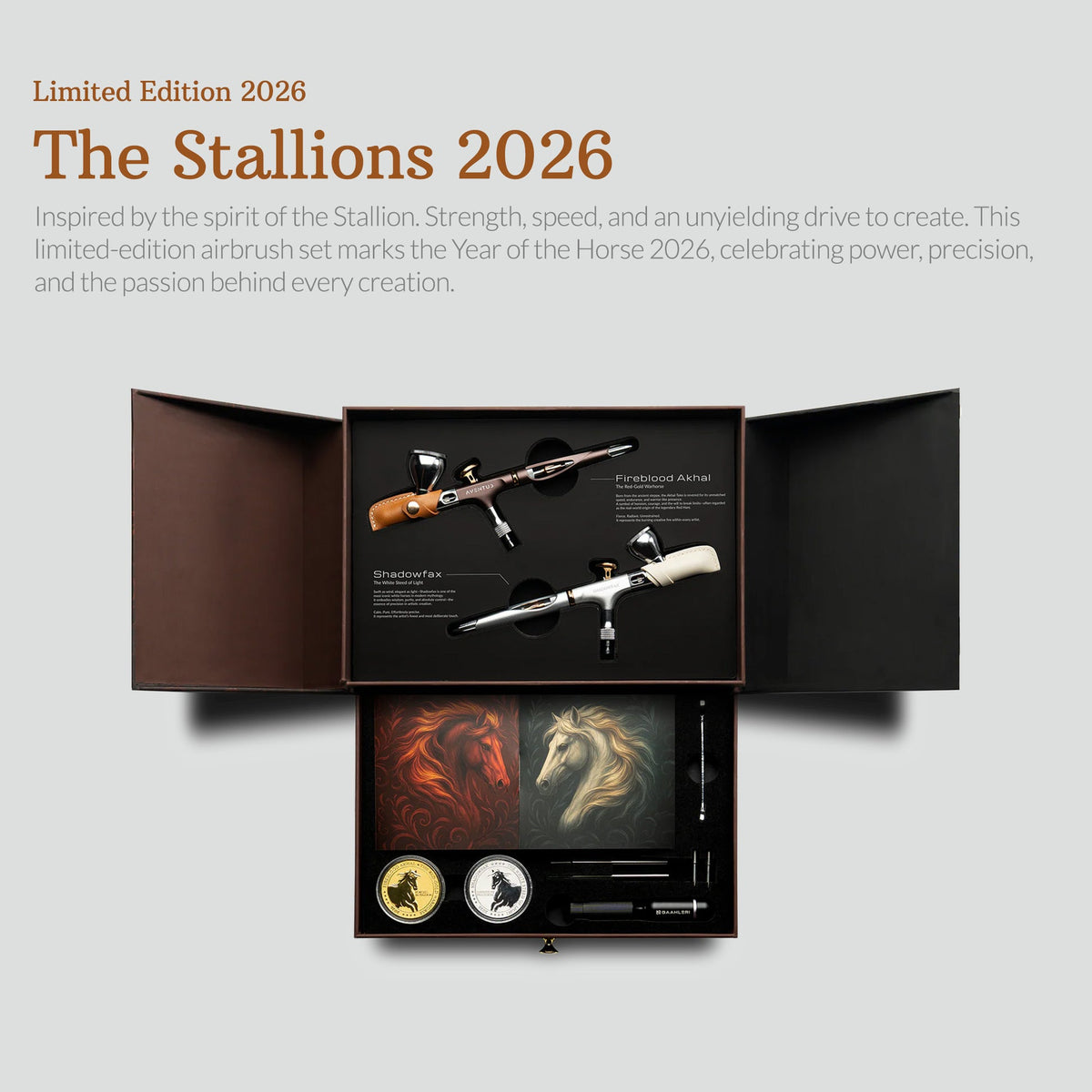 Gaahleri The Stallions - Limited Edition 2026 Airbrush Set - Hobby Sense
