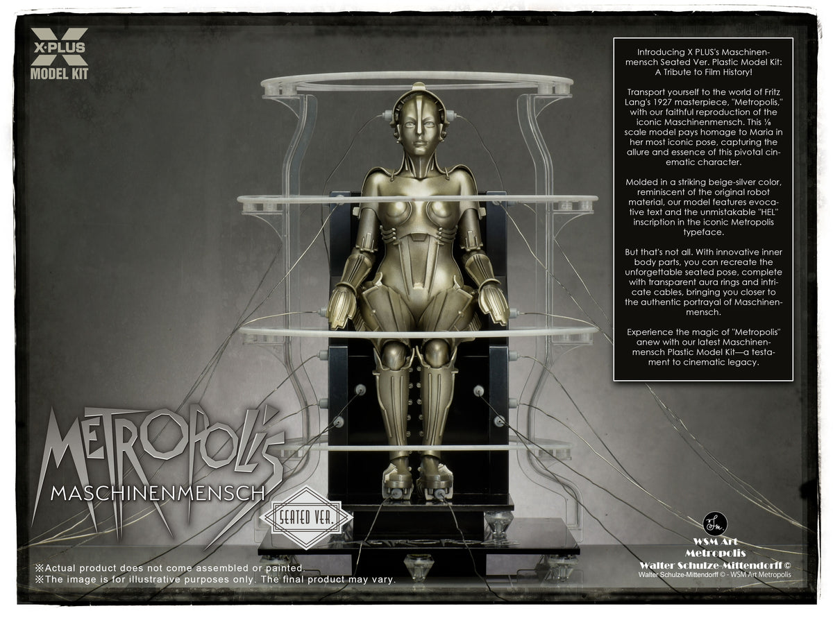1/8 Metropolis Maschinenmensch Seated Version - Hobby Sense