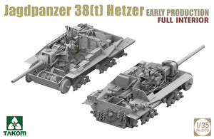 1/35 Jagdpanzer 38(t) Hetzer Early Production, Full Interior - Hobby Sense