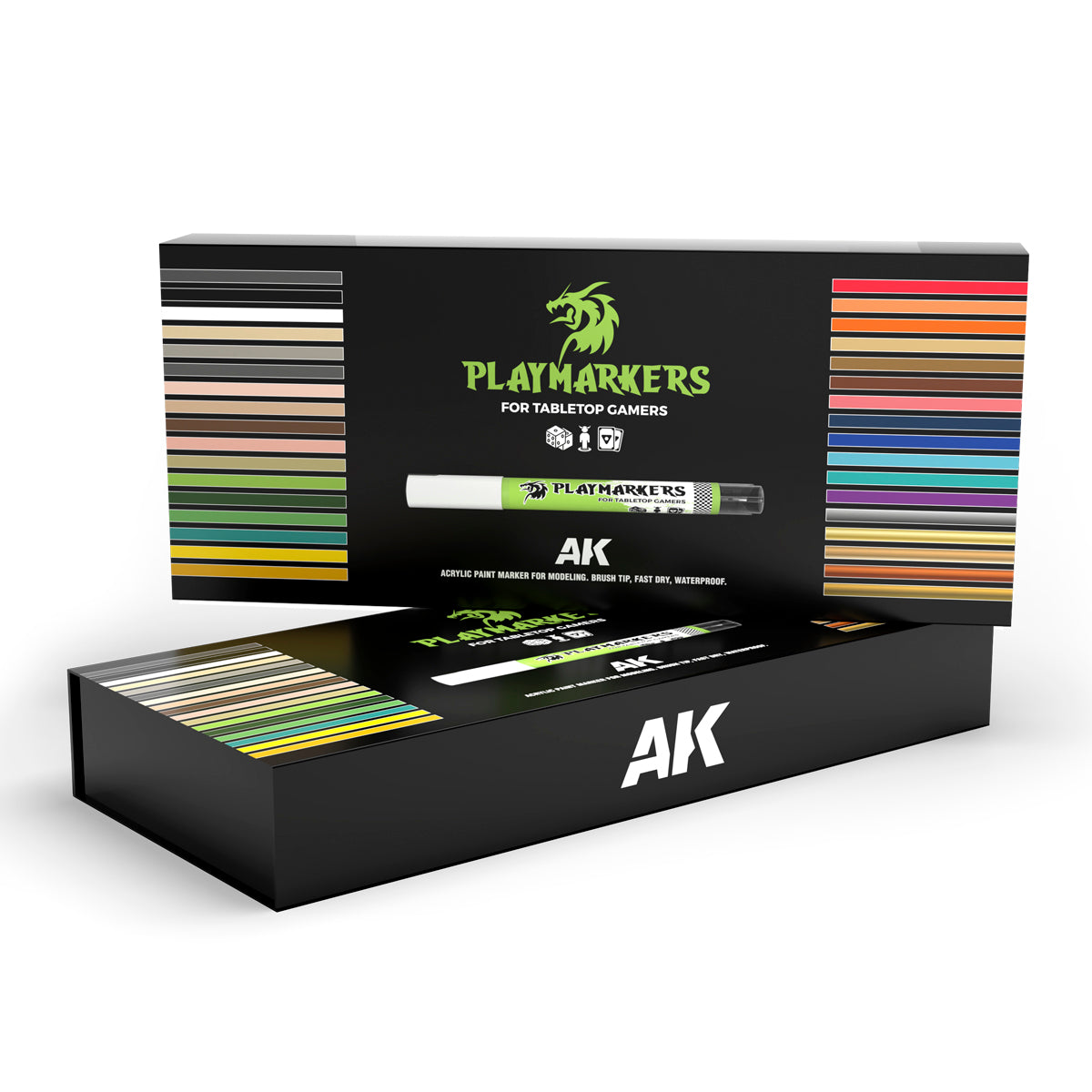 Special Box AK Playmarkers - Full Range 34 Playmarkers - Hobby Sense