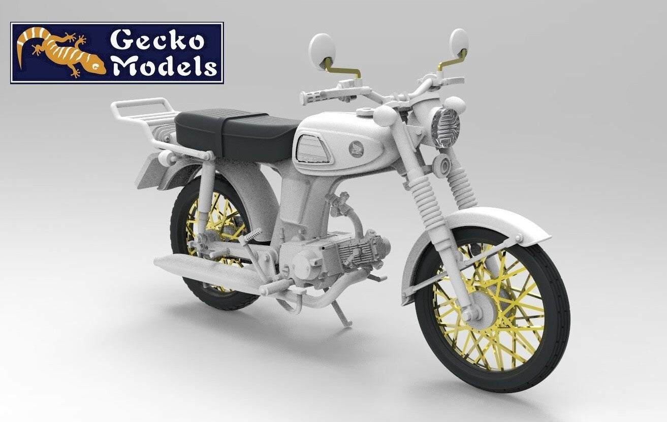 1/35 60-70s Southern Vietnamese & Japanese Motorbike Set - Hobby Sense