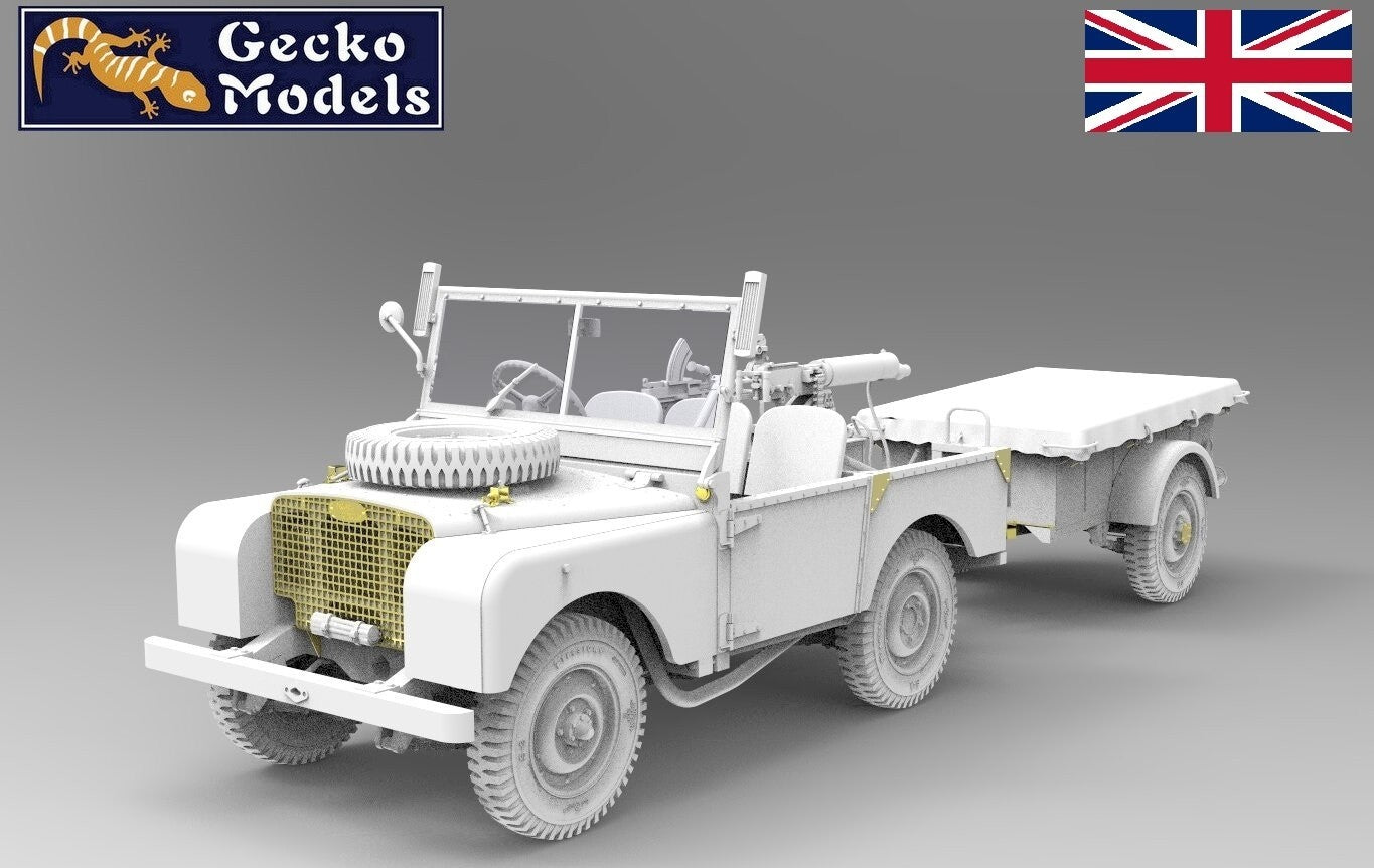 1/35 Korean War British FV18001 Mk. 1 80in 4x4 Utility Vehicle (Early Production) - Hobby Sense