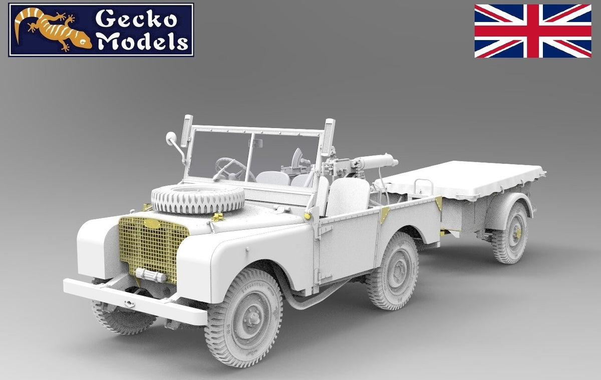 1/35 Korean War British FV18001 Mk. 1 80in 4x4 Utility Vehicle (Early Production) - Hobby Sense