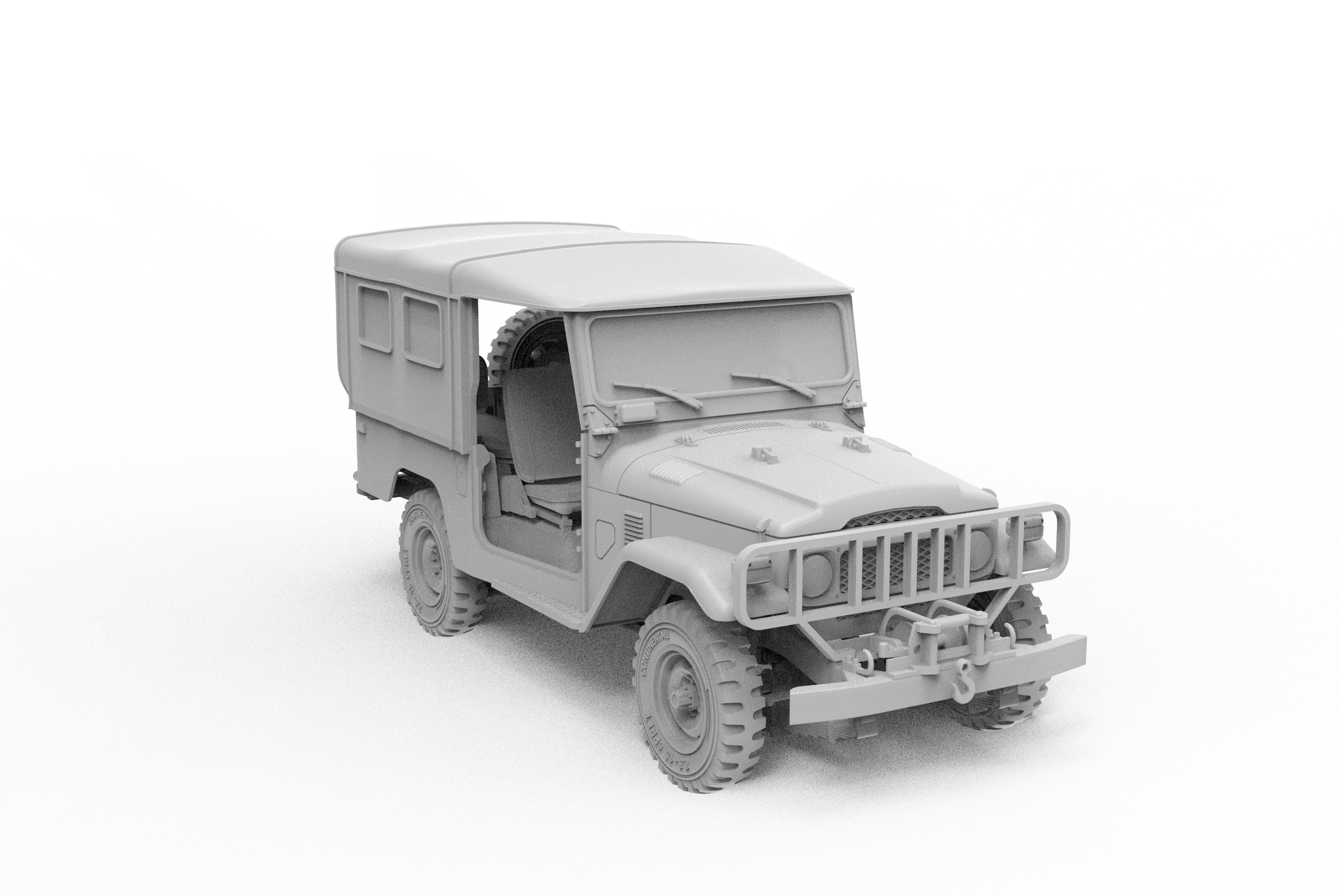 1/35 FJ43 SUV with Soft top IDF & LAF - Hobby Sense