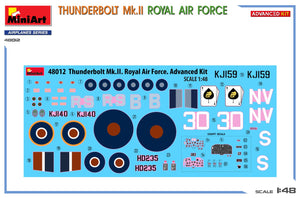 1/48 Thunderbolt Mk.II. Royal Air Force. Advanced Kit