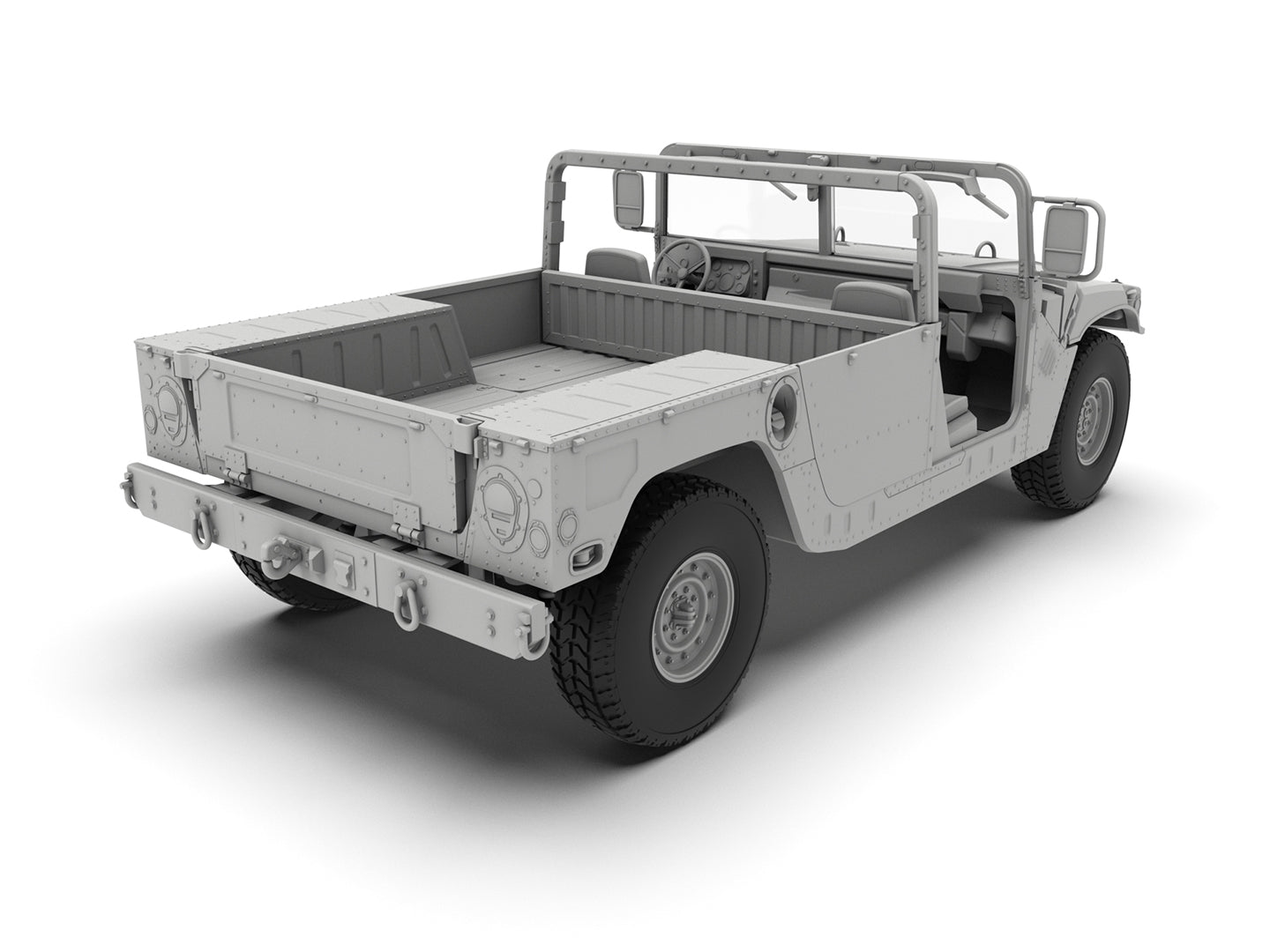1/35 Humvee M1097A2 - Hobby Sense