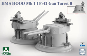 1/72 HMS Hood 15"/42 Mk1 Gun Turret B - Hobby Sense