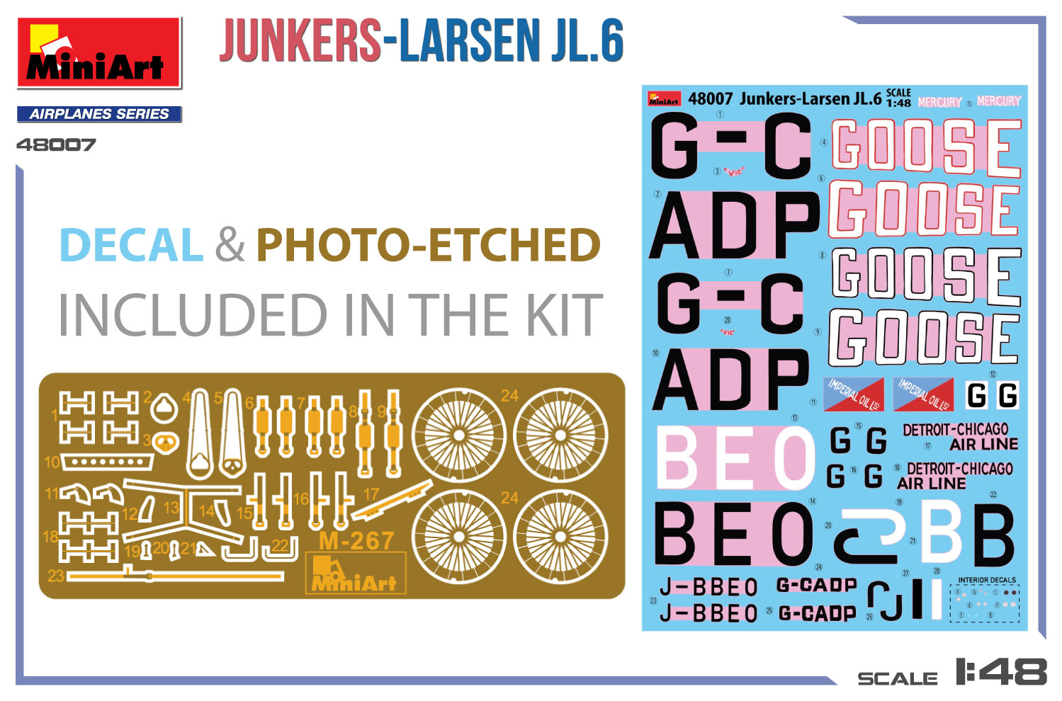 1/48 Junkers-Larsen JL.6 - Hobby Sense
