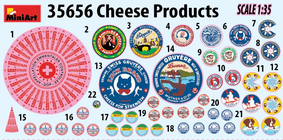 1/35 Cheese Products - Hobby Sense
