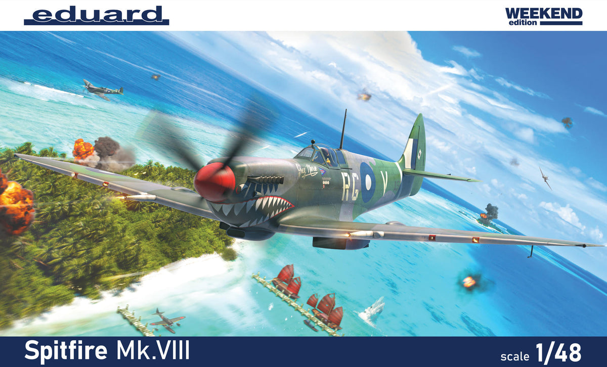 1/48 Spitfire Mk.VIII Weekend Edition - Hobby Sense