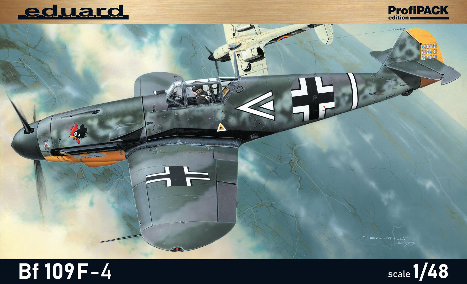 Eduard 1/48 Bf 109F-4, Profipack