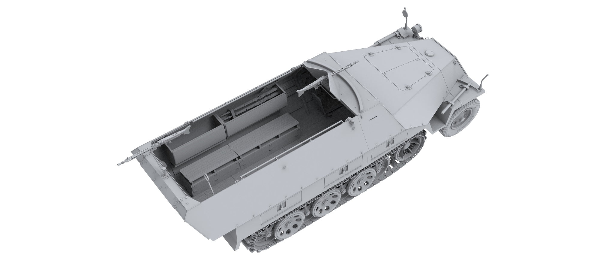 1/16 Sd.Kfz. 251/1 Ausf. D - Hobby Sense