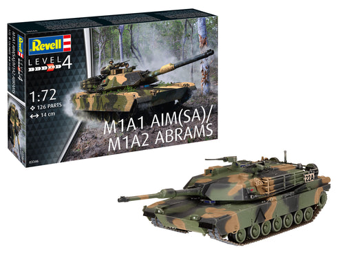 1/72 M1A1 AIM(SA)/ M1A2 Abrams - Hobby Sense
