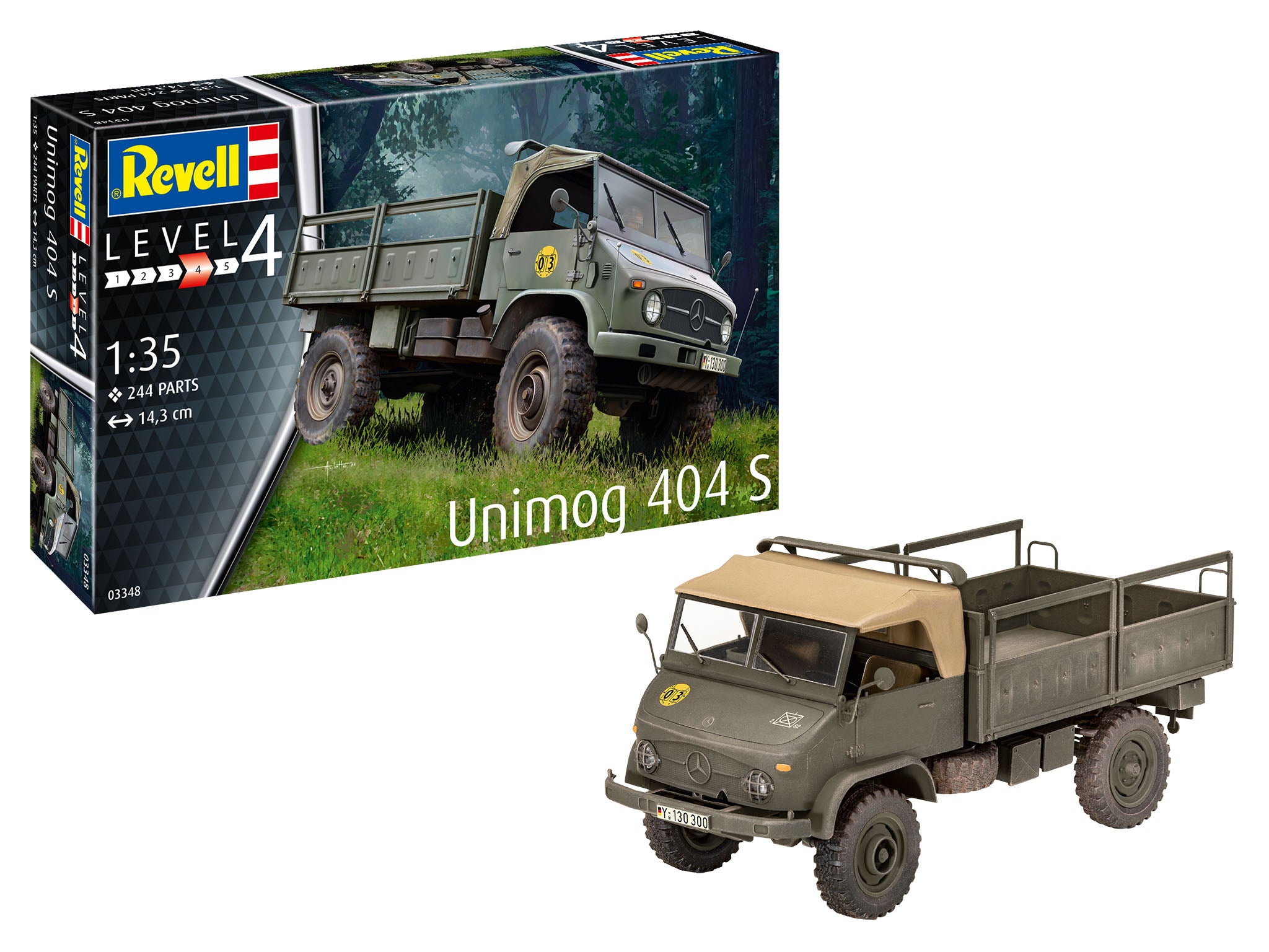 1/35 Unimog 404 S - Hobby Sense