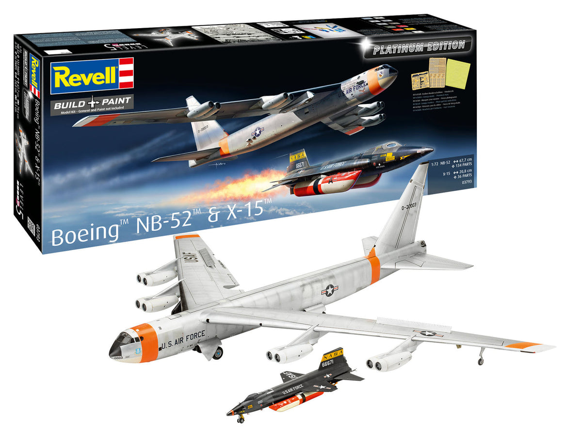 Revell 1/72 Boeing NB-52 & X-15, Platinum Edition
