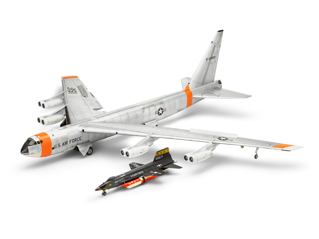 Revell 1/72 Boeing NB-52 & X-15, Platinum Edition