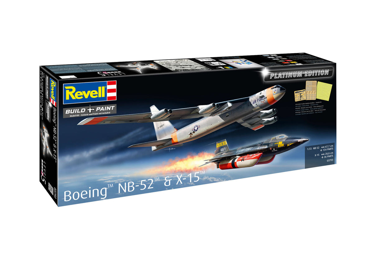 Revell 1/72 Boeing NB-52 & X-15, Platinum Edition