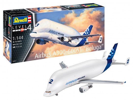 1/144 Airbus A300-600ST Beluga - Hobby Sense