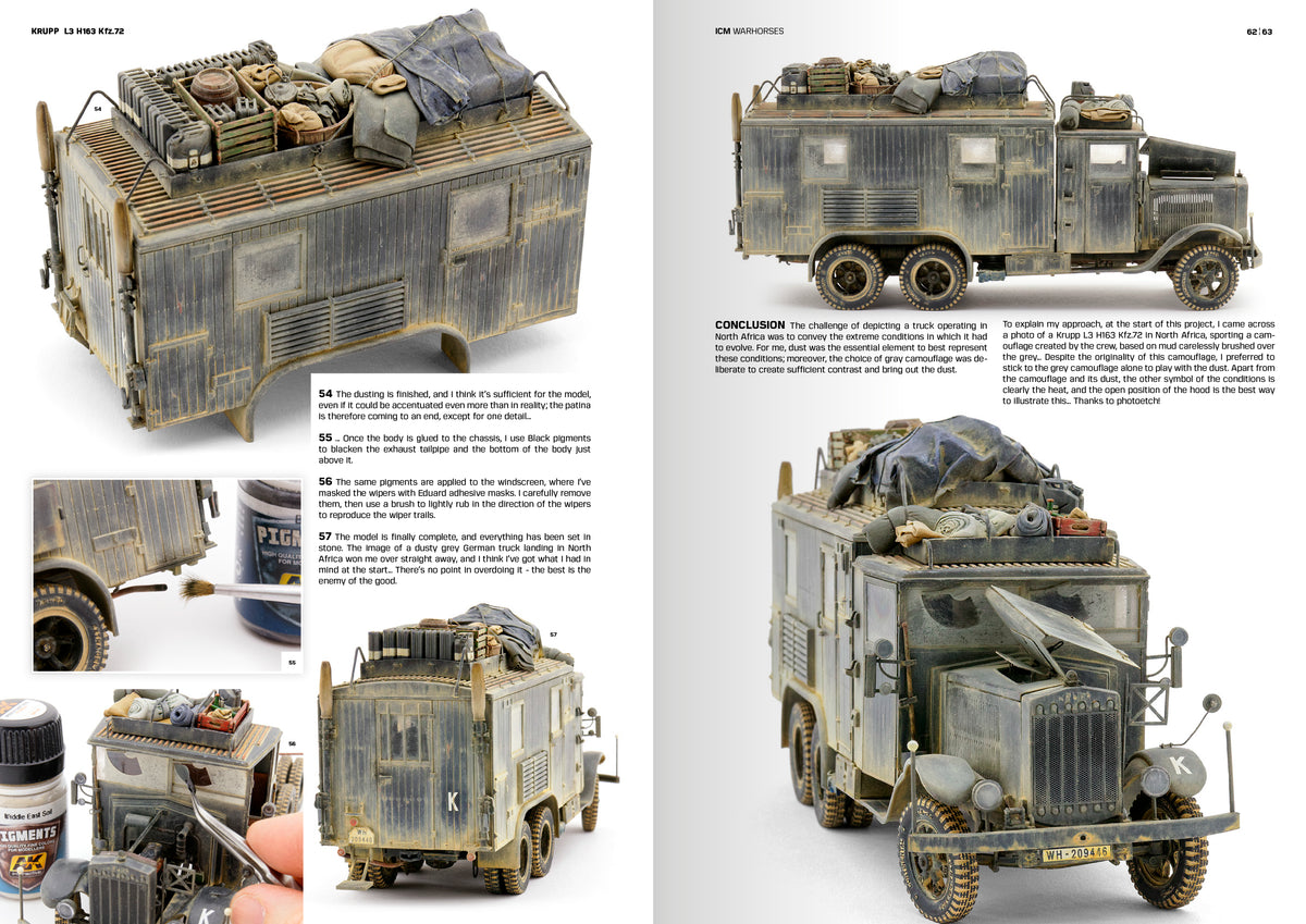 How to Paint & Weather WWII Trucks Warhorses - Hobby Sense