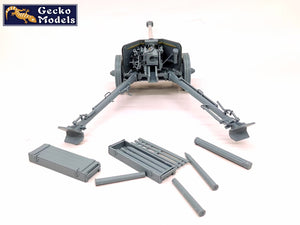 1/16 German 7.5cm Pak 40 Anti-Tank Gun Early Production - Hobby Sense