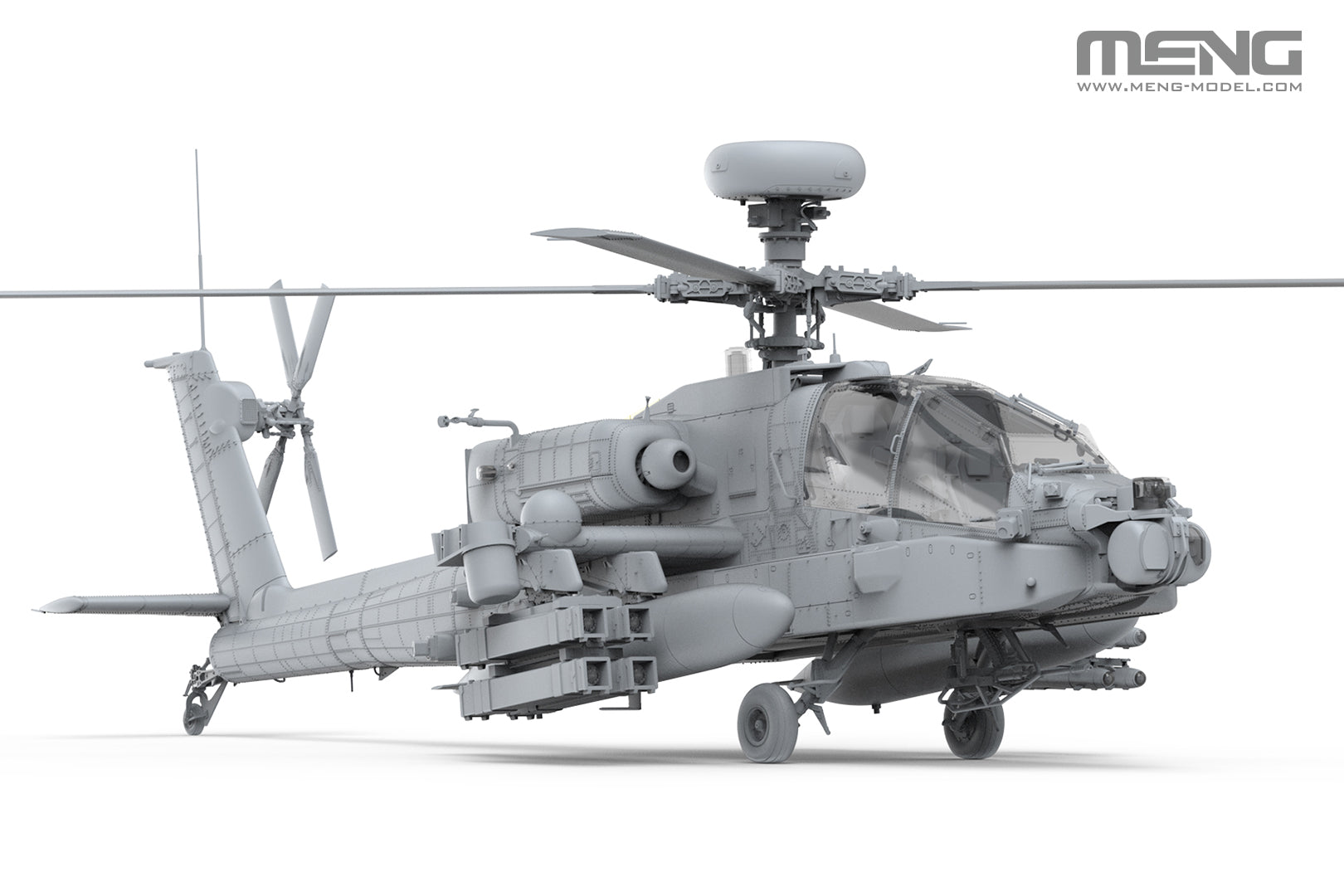 1/35 AH64D Saraf Heavy Attack Helicopter (Israeli Air Force) - Hobby Sense