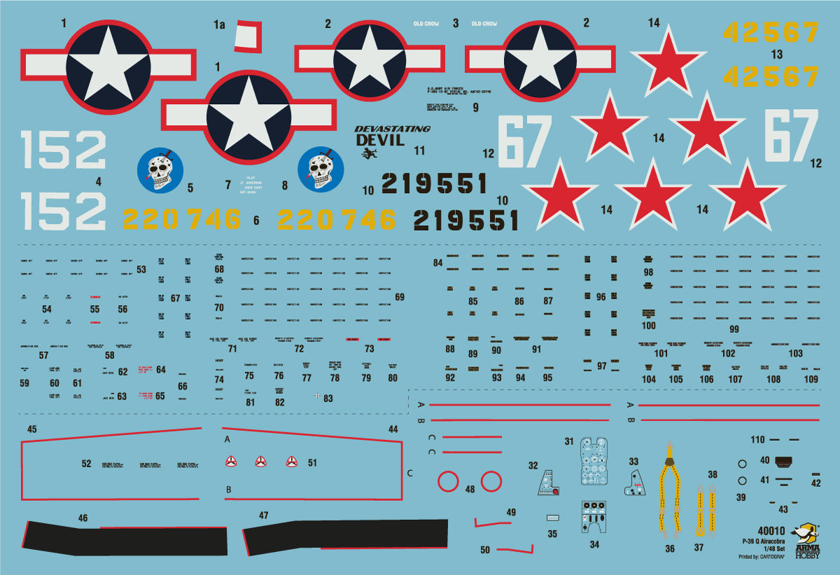 1/48 P39Q Airacobra - Hobby Sense