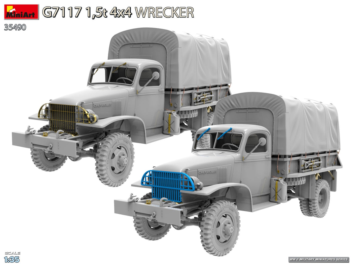 1/35 G7117 1,5t 4x4 Wrecker - Hobby Sense