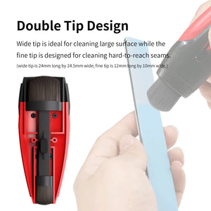 Dspiae Retractable Dust Brush Double Head - Hobby Sense