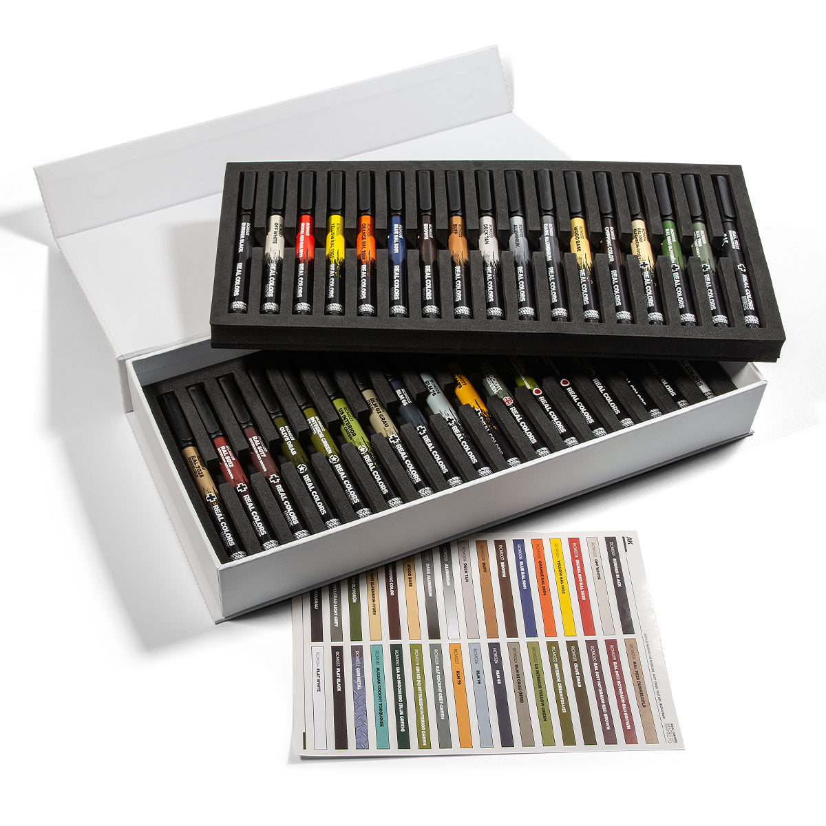 Real Colors Markers Special Box Real Colors Markers - 34 Units - Hobby Sense