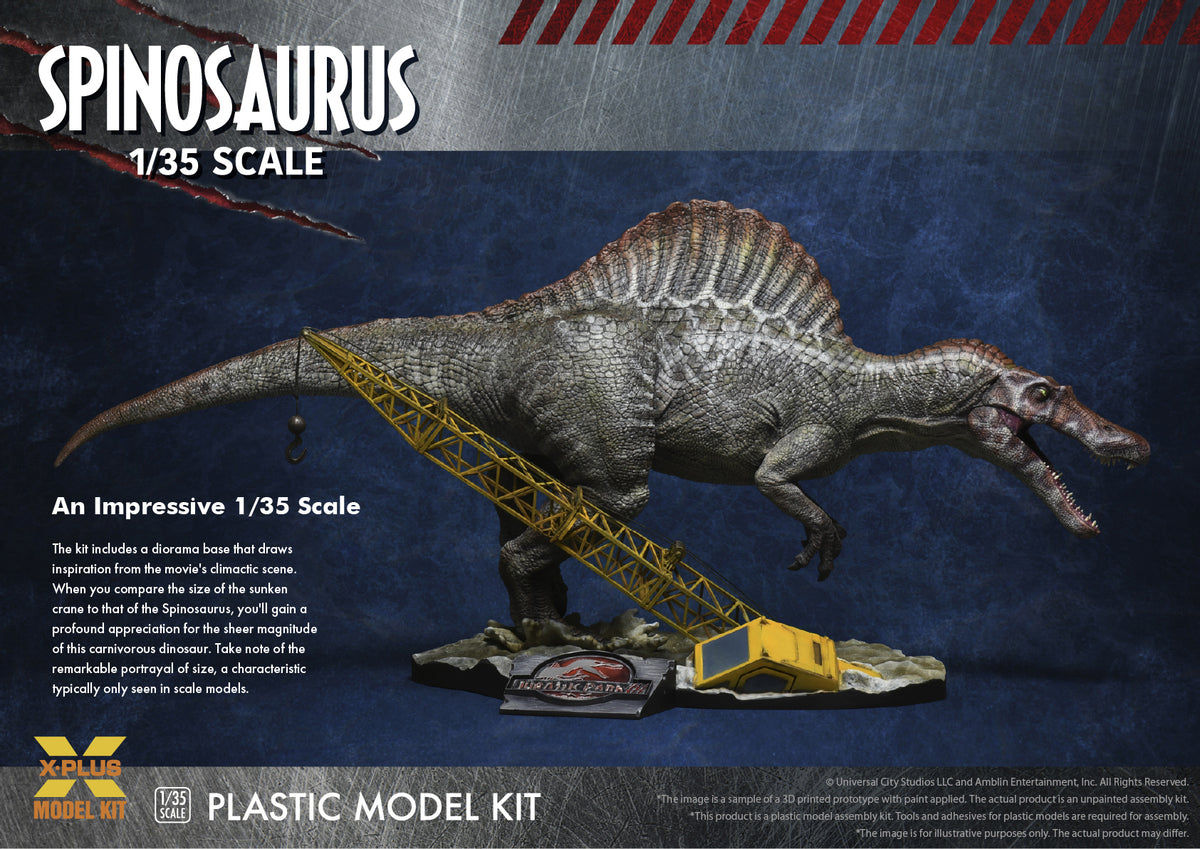 1/35 Jurassic Park III Spinosaurus - Hobby Sense