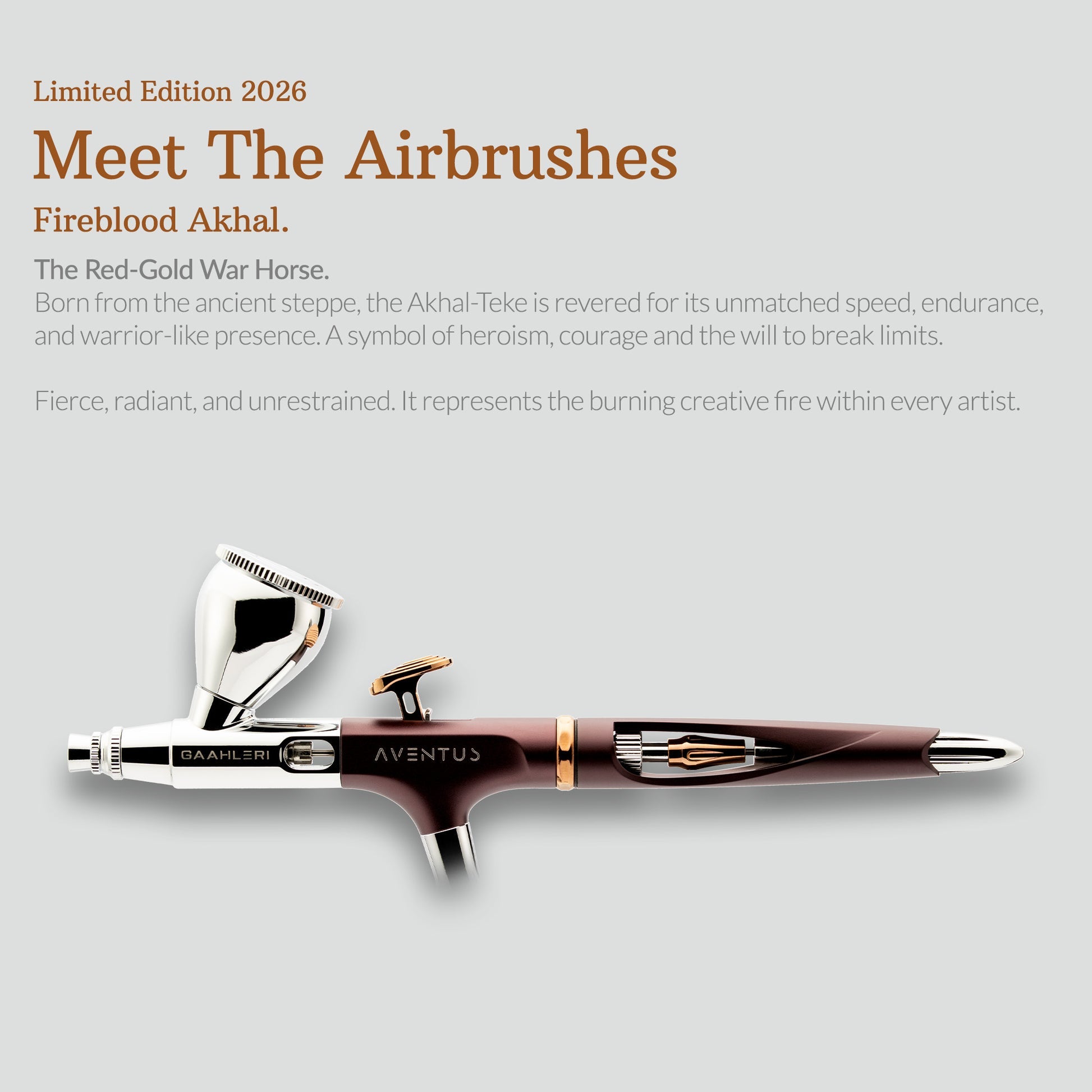 Gaahleri The Stallions - Limited Edition 2026 Airbrush Set - Hobby Sense