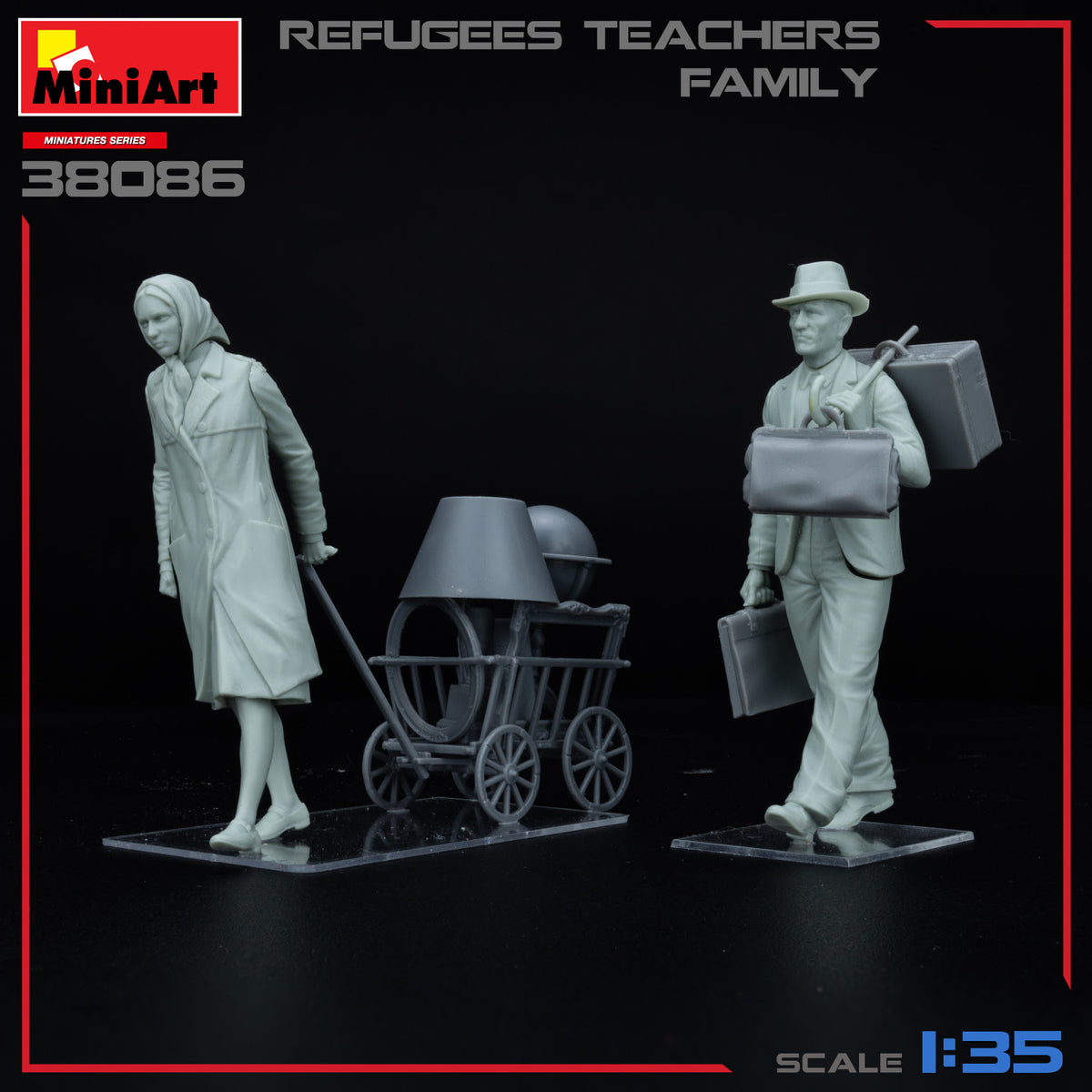 1/35 Refugees Teachers Family - Hobby Sense