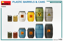 1/48 Plastic Barrels & Cans - Hobby Sense
