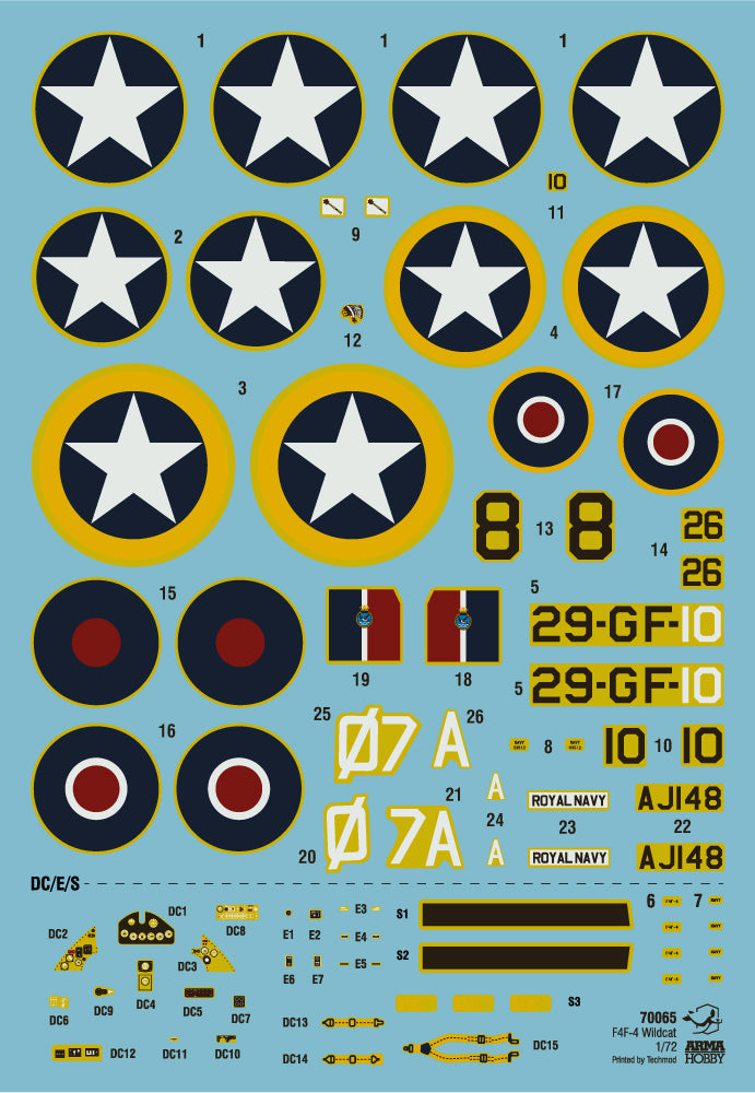 1/72 F4F-4 Wildcat Operation Torch - Hobby Sense