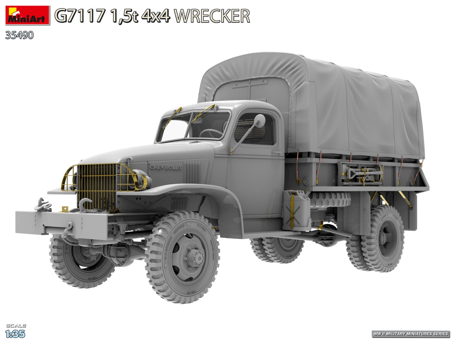 1/35 G7117 1,5t 4x4 Wrecker - Hobby Sense