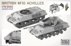 1/16 British Achilles M10 IIc Tank Destroyer (with Full Body Figure) - Hobby Sense