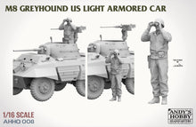 1/16 M8 Greyhound US Light Armored Car (incl. metal barrel and a figure) - Hobby Sense