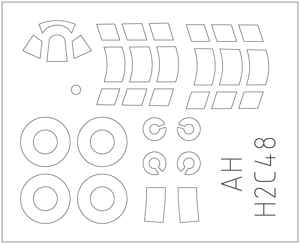 1/48 Hurricane Mk IIB Trop - Hobby Sense