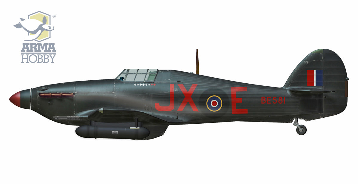 1/48 Hurricane Mk IIc - Hobby Sense
