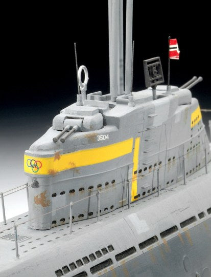 1/144 German Submarine Type XXI - Hobby Sense