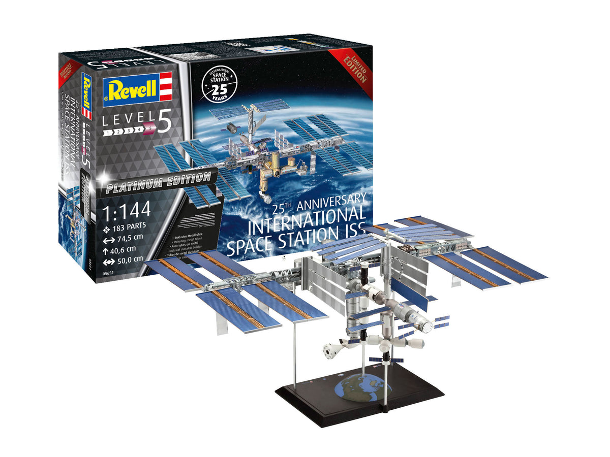 1/144 International Space Station "ISS" Platinum Edition - 25th Anniversary - Hobby Sense